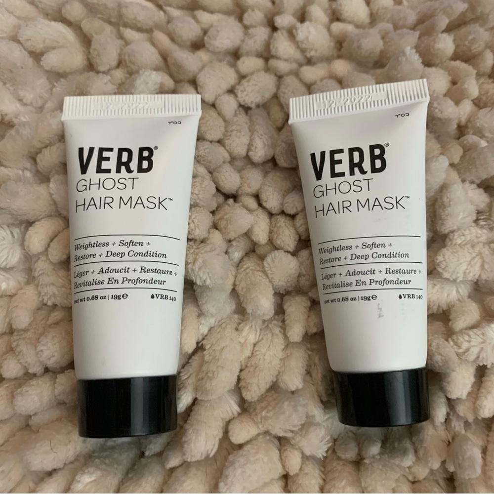 Verb ghost hair mask travel size 2x tubes